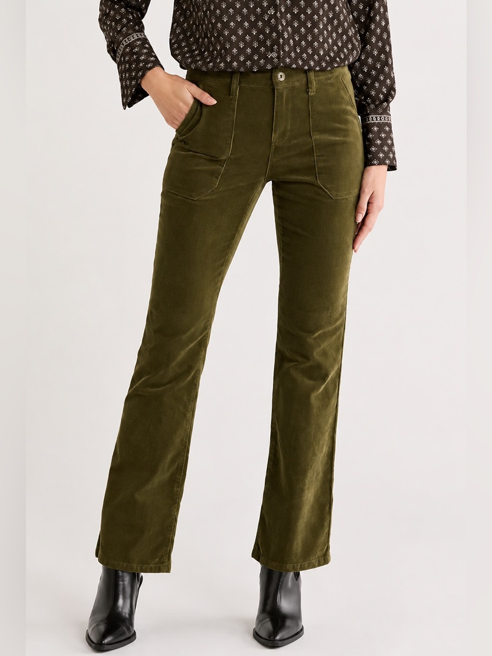 Sanctuary NWT Braxton Corduroy Bootcut Pants Casual Clean Girl Preppy Size 30